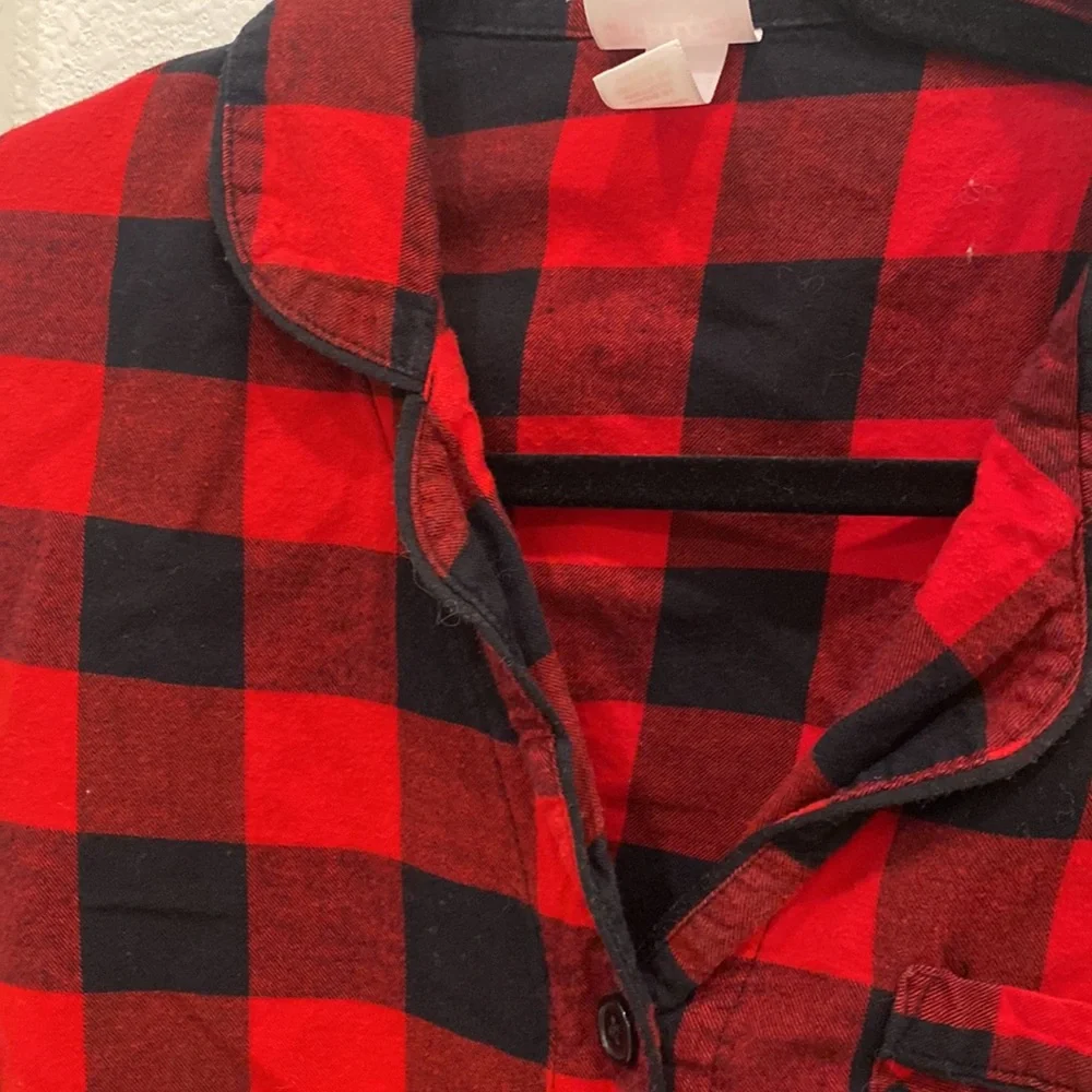 Buffalo Plaid Button-Up Shirt - Picture 2 of 4